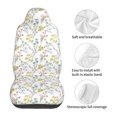 thumbnail image 5 of Sikiie Floral Car Seat Protector 2 Pack Car Seat Cushion Mat, Car Seat Covers for SUV, Truck, Van, 5 of 7