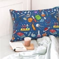 thumbnail image 4 of Fotbe Different Chemical Things Funda de Almohada Decorativa Estilo Occidental, Lujo en Algodón, Fundas para Almohadas King, Cojín Estampado para Decoración del Hogar-14"x20", 4 of 6