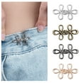 thumbnail image 6 of Yokua Fashion Waist Tightener Clasp Waist Snap Buckle Brooch Women Jeans Fitness Pin, 6 of 14