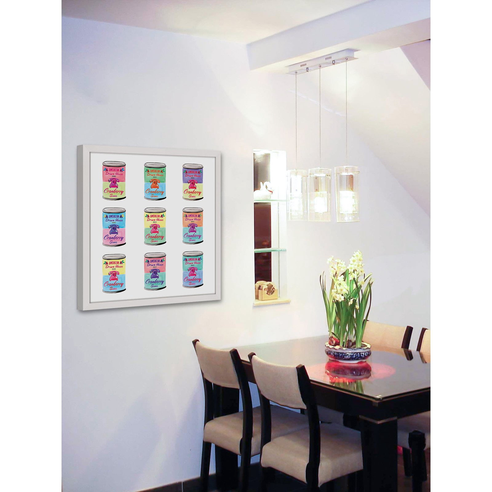 Marmont Hill "Cranberry Sauce" by Molly Rosner Framed Painting Print
