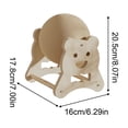 thumbnail image 2 of Interactive Cat Scratcher, Cat Scratching Post Design with Arch Bridge Balls-Stylish Cat Scratching Board, Natural Sisal Scratcher Ball, Fun and Engaging Scratching Post for and Exercise (1Pc), 2 of 7