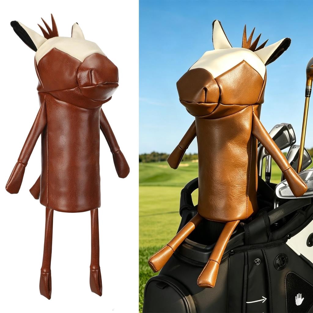Yihuala Golf Mallets Putter Protective Sleeve Golf Club Head Covers for Men Women Golfs Driver Golfs Club Covers Wood Headcover
