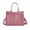 Pink, variant on BMYJ Class Commuter Tote Bag Large Canvas Tote Bag for Women with Pockets Laptop Crossbody Purses Everything Everyday Bag Handbags for Work Beach Gym