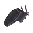 thumbnail image 1 of Anillo de cuero suave KEWITY protector de dedo para Tiro con arco recurvo guante de Tiro negro, 1 of 5