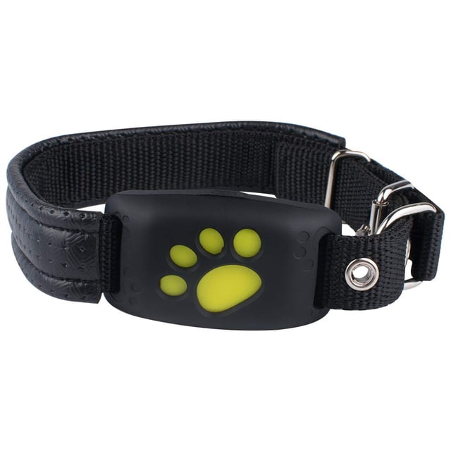 Pet GPS Tracker Device Collar & Activity Monitor for Cats Dogs, Waterproof Anti Global Monitor Tracker Collar Realtime GPS Tracking Locator Online SIM Card not Included