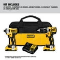 thumbnail image 4 of DeWalt 20V Max XR BL Compact DD Impact Combo (DCD791 and DCF887), 4 of 5
