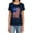 Navy, variant on Superman Old Glory Shield Women's T Shirt, Navy, X-Large
