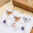 thumbnail image 4 of Marcapáginas de plumas de mariposa de metal, regalos divertidos de agradecimiento para profesores, regalos de Navidad para profesores, regalos para el día de la madre, regalos de cumpleaños para, 4 of 5