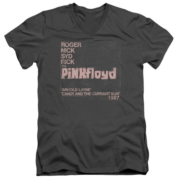Pink Floyd - Arnold Layne - Slim Fit V Neck Shirt - Large