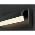 thumbnail image 4 of E24848-90BK ET2 Lighting Waterfall-25W 1 LED Bath Vanity-35.75 Inches wide by 4.75 inches high-Black Finish, 4 of 5