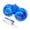 Blue, variant on YAHHU 12V 115dB Loud Air Electric Snail Horn High/Low Dual Tone Snail Horn for Motorcycles Cars Small Yacht 2 Pack, 7.87 inches / 20 cm, Blue