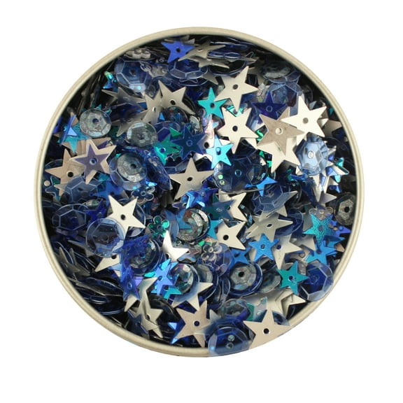 Buttons Galore LL Sequin Tin Festival Of Lights