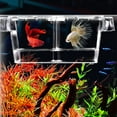 thumbnail image 2 of Grofry Fish Tank Fish Feeding Box Aquarium Hatching Incubators Large Space Double Layer Transparent Plastic Fish Tank Breeding Isolation Box Aquarium Supplies, 2 of 8