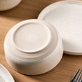 thumbnail image 4 of Famiware Constellatio Stoneware Dinnerware Sets, 12-Piece Dish Set, Beige, 4 of 6