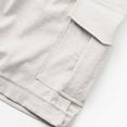 thumbnail image 6 of JTieacloth Mens Cargo Pants Men's Casual Pants Relaxed Fit Work Trousers Pocket Stylish Everyday Wear Comfortable Spring Summer Gray, 6 of 6