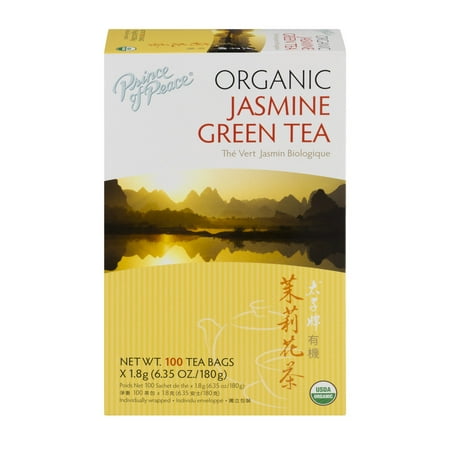Prince of Peace - Organic Jasmine Green Tea - 100 Tea Bags