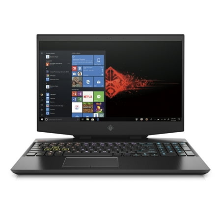 HP OMEN 15-DH1060NR 15.6" Laptop Intel Core i7-10750H 16GB DDR4 512GB SSD NVIDIA GeForce RTX 2070 Windows 10 Home - Shadow black metal