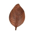 thumbnail image 2 of Bandeja de madera con forma de hoja, bandeja para té, organizador de madera, plato novedoso para comer 30cmx18cmx2cm, 2 of 9