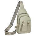 thumbnail image 2 of ibiyuan Small Sling Backpack Crossbody Bags Women Men Minimalist Daily Shoulder Bag for Women, Durable Leatherette Exterior Spacious Interior Elegant Everyday Crossbody Purse, 2 of 3