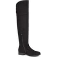 thumbnail image 3 of DREAM PAIRS Women's Fashion Over The Knee High Low Block Heel Riding Boots HI_FLAT BLACK Size 5.5, 3 of 7