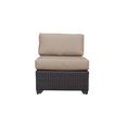 thumbnail image 3 of TKC Barbados Outdoor Wicker Chair in Wheat, 3 of 6