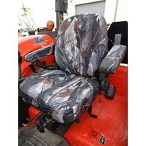 KU05 Seat Covers Non-Cab L45 / M45.L48 / M59.B25 / B26 SERIES KUBOTA TRACTORS F2680 / F2880 / F3080 / F3680 / LX3310 / M5-111 / M108S LP MOWERS in Camo Endura
