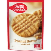 Betty Crocker Peanut Butter Cookies, Cookie Baking Mix, 17.5 oz