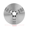 thumbnail image 3 of 3-Jaw Chuck, Metal Lathe Chuck, Self-Centering HRC58-62 Precise Maching Woodworking Lathe For Metal Processing Metal Lathe, 3 of 8