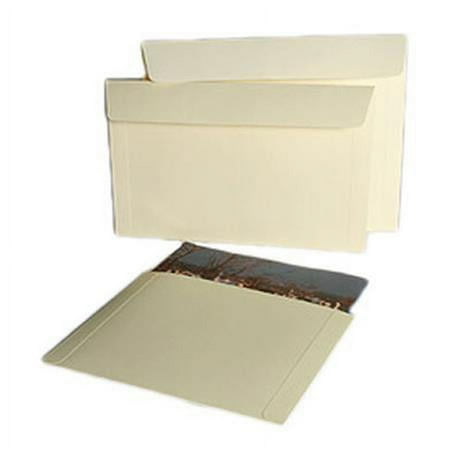 UPC: 0813903022273 | Flap Envelopes Open Long Side  10-Point Card Stock  For 11×9  Print  Package 25