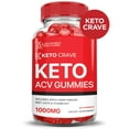 thumbnail image 5 of (5 Pack) Keto Crave ACV Gummies 1000MG Dietary Supplement 300 Gummys, 5 of 6