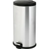 Mainstays 30l Oval Stepcan Ss W/ Pp Lid