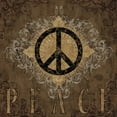 thumbnail image 2 of Glover, Brandon 12x12 Black Ornate Wood Framed with Double Matting Museum Art Print Titled - Peace, 2 of 4