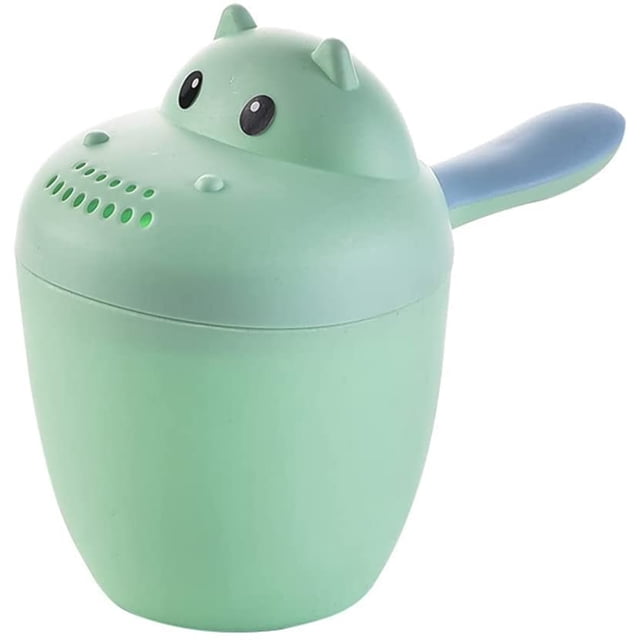 Baby Head Wash, Vert, Gobelet de Bain pour Enfants, Gobelet de Shampooing pour Enfants, Gobelet de Shampooing pour Bébé, Gobelet de Rinçage de Shampooing pour Bébé, Jouet de Bain Bebe