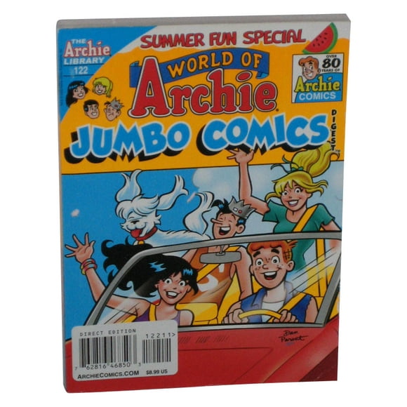 World of Archie Summer Fun Special Digest Jumbo Comics Paperback Book #122