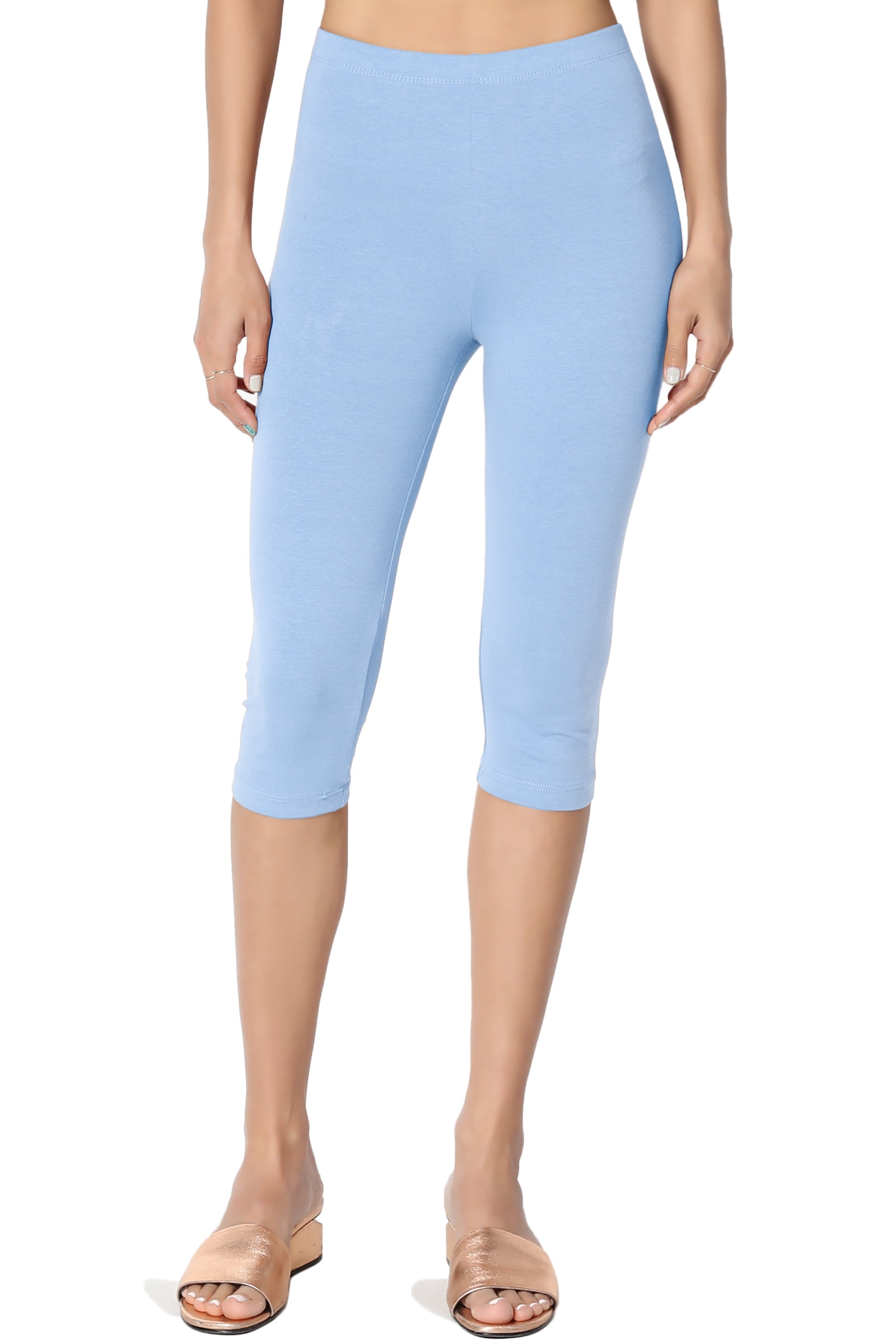 Below Knee Length Capri Leggings 