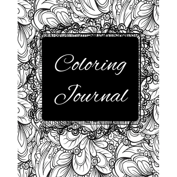 Download Coloring Journal: Daily Writing Journal and Coloring Pages - Diary and Notebook for Personal ...