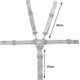 thumbnail image 2 of High Chair Seat Strap Baby Safety 5-point Harness Seat Belt For Pram StrollerHigh Chair Seat Strap Baby Safety 5-point Harness Seat Belt For Pram Stro, 2 of 4
