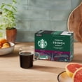thumbnail image 3 of STARBUCKS French Roast Dark Roast Keurig K-Cup Coffee Pods Carton, 3 of 7