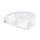 thumbnail image 1 of Huevera para frigorífico, cajón para huevos en forma de U para frigorífico, recipiente apilable para guardar huevos, como se muestra, como se muestra, 1 of 5