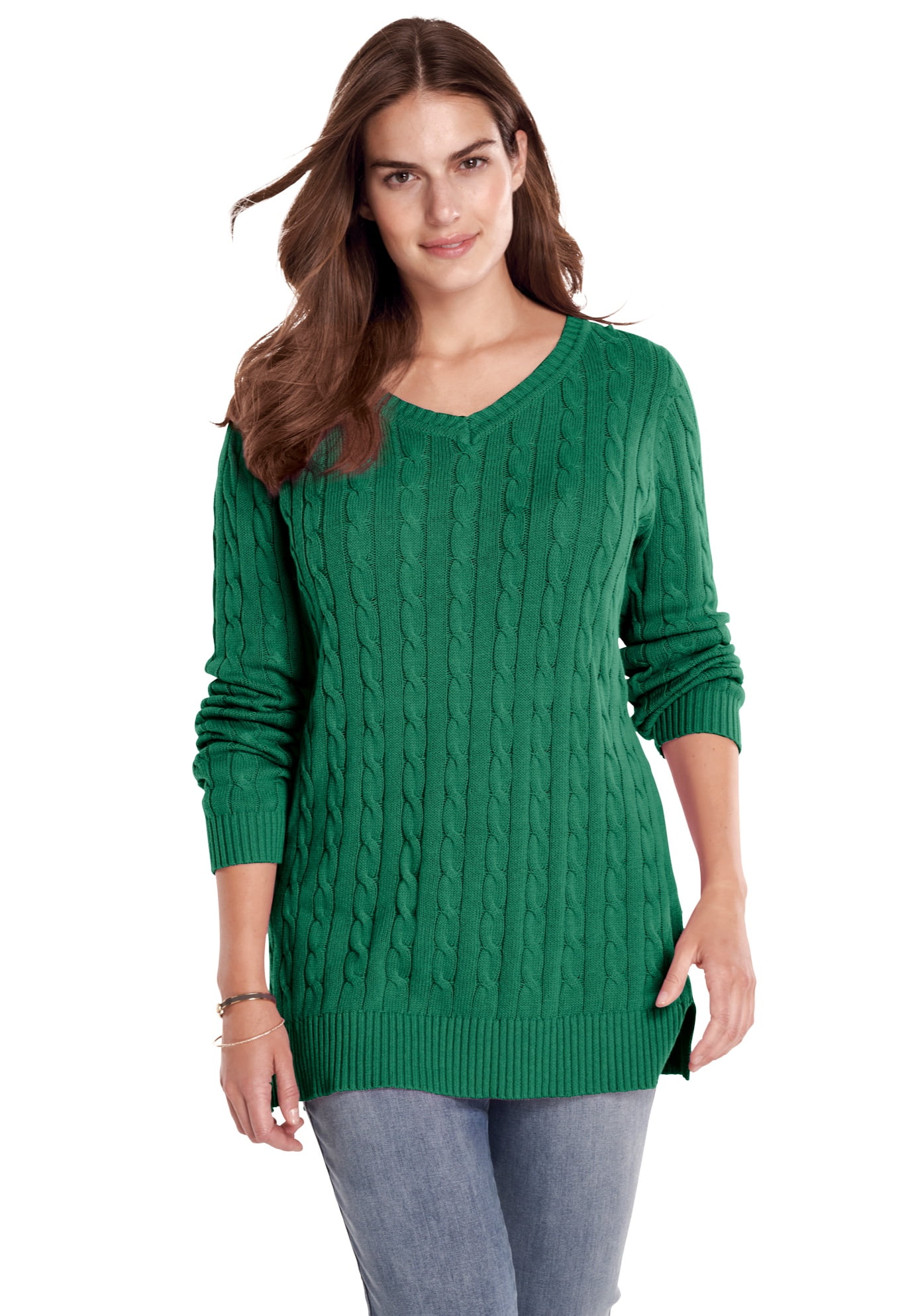 emerald green champion sweater knitting