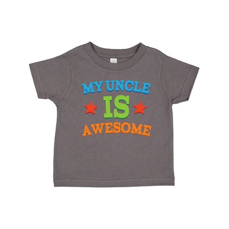 

Inktastic My Uncle is Awesome Gift Toddler Boy or Toddler Girl T-Shirt