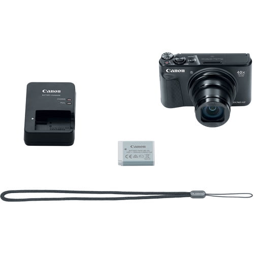 PowerShot SX740 Digital Camera (Black) with 64 Memory Card Walmart.com