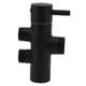 thumbnail image 2 of Desviador de cabezal de ducha negro a prueba de óxido a prueba de fugas Válvula desviadora de brazo de ducha montado en la pared para lavabo de inodoro, 2 of 10