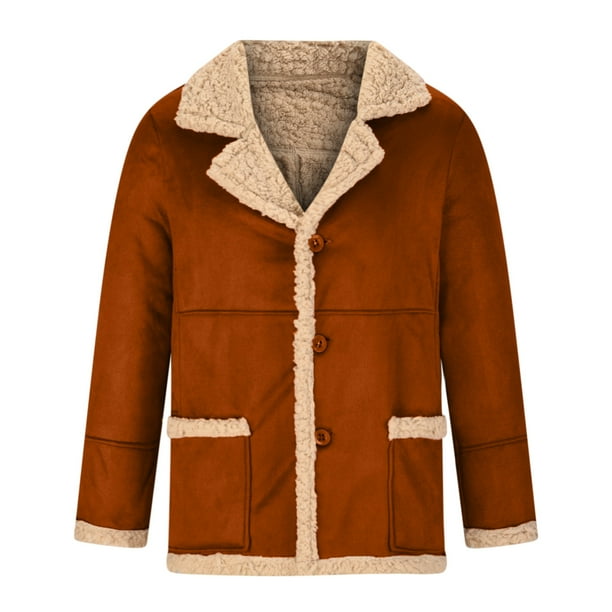 Chaqueta de cuero para hombre, chaqueta de cuero de piel de motocicleta Punk con cuello levantado a la moda, prendas de vestir y chaquetas informales sin capucha de manga larga Pompotops oipoqjl37918