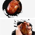 thumbnail image 2 of Agate Naturelle de Sardonyx Guérison Méditation Chakra Équilibrage 2 Pcs, 2 of 5