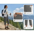thumbnail image 5 of Rosvigor Womens Hiking Capri Pants High Waisted Drawstring Athletic Joggers Quick Dry Workout Lounge Travel Cropped, 5 of 7