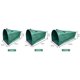 thumbnail image 5 of Bolsas de jardinería plegables para piscina de césped, para recoger hojas, para trabajos de jardinería en el jardín. 150 litros, 5 of 8