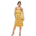 thumbnail image 1 of Gold Flapper Gatsby Costume | 20s | Womens Costumes, 1 of 1