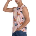 thumbnail image 3 of Fotbe Men's Funny Chicken Print Men's Sleeveless Muscle Tank Tops Casual T-Shirts for Gym Workout Beach-Large, 3 of 8