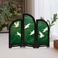 thumbnail image 1 of Acrylic Folding Screen Desktop Ornament Elegant Decorative Partition For Home, 1 of 7